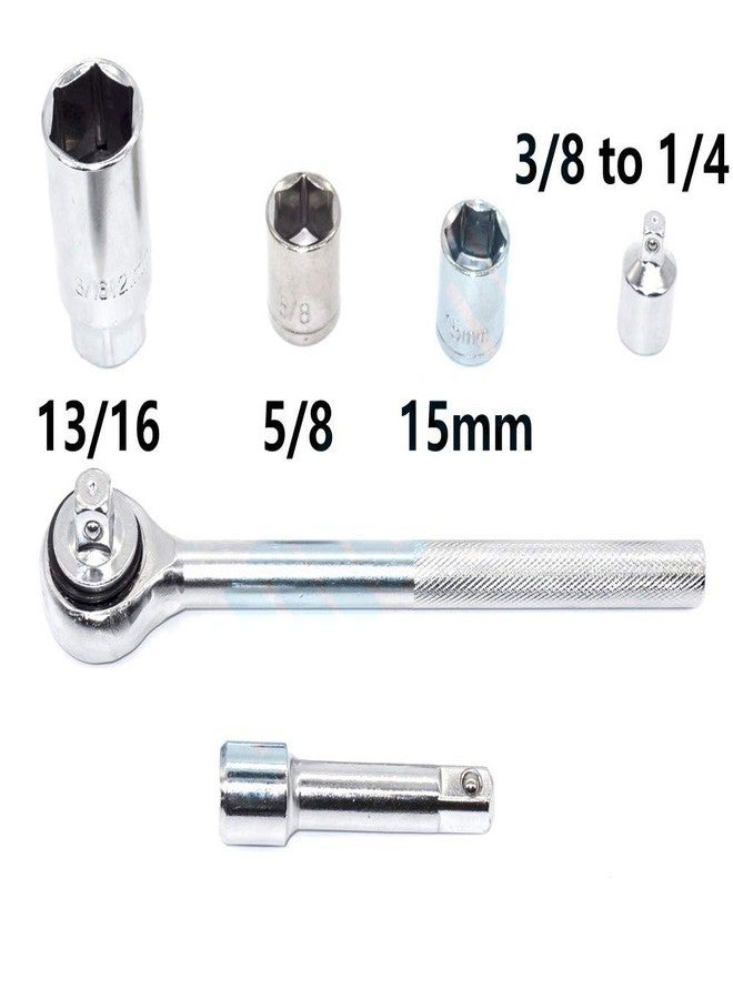 TE 40 in 1 Pcs Wrench Tool Kit & Screwdriver & Socket Set - Image 3